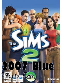 Box art for 2007 Blue Sports Car