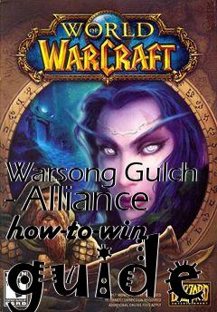 Box art for Warsong Gulch - Alliance how-to-win guide