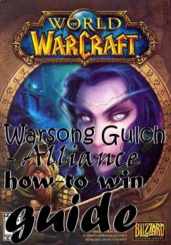 Box art for Warsong Gulch - Alliance how-to-win guide