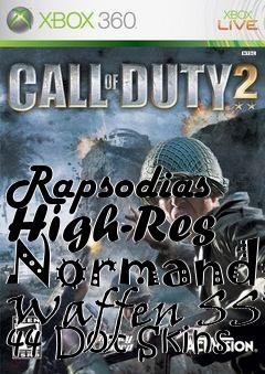 Box art for Rapsodias High-Res Normandy Waffen SS 44 Dot Skins