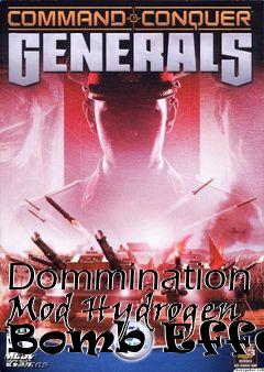 Box art for Dommination Mod Hydrogen Bomb Effect