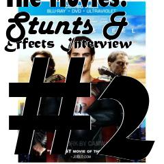 Box art for The Movies: Stunts & Effects Interview #2