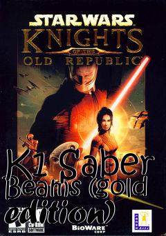Box art for K1 Saber Beams (gold edition)