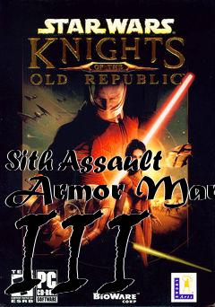 Box art for Sith Assault Armor Mark III