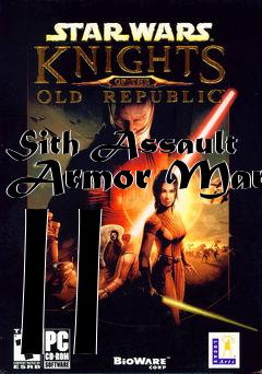 Box art for Sith Assault Armor Mark II