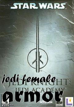 Box art for jedi female armor