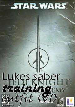 Box art for Lukes saber training outfit (v1)