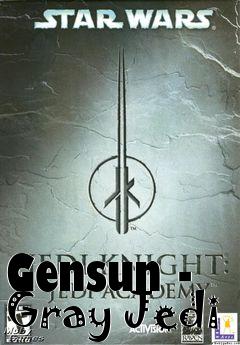 Box art for Gensun - Gray Jedi