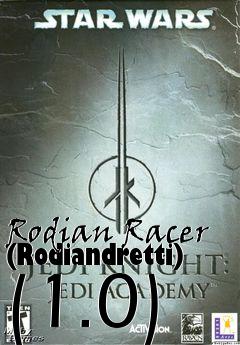 Box art for Rodian Racer (Rodiandretti) (1.0)