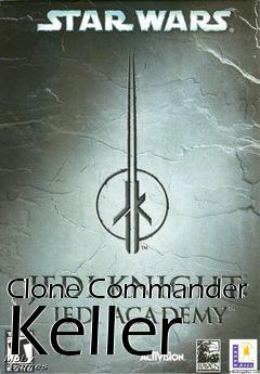 Box art for Clone Commander Keller