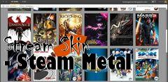 Box art for Stream Skin - Steam Metal