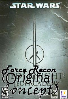 Box art for Force Recon (Original Concept)