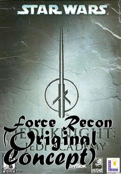 Box art for Force Recon (Original Concept)