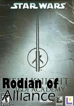 Box art for Rodian of Alliance