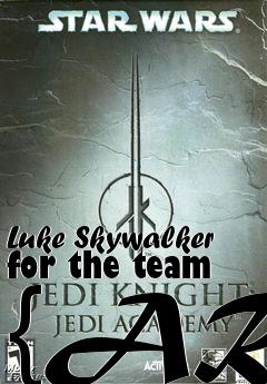 Box art for Luke Skywalker for the team {AR}