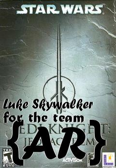 Box art for Luke Skywalker for the team {AR}