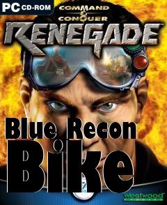 Box art for Blue Recon Bike