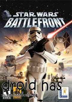 Box art for droid has superbattledrode