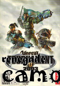 Box art for renegade camo