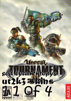 Box art for sod lycanthropys ut2k3 skins 1 1 of 4