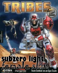 Box art for subzero light female skin