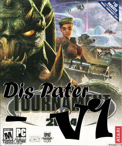 Box art for Dis Pater - v1