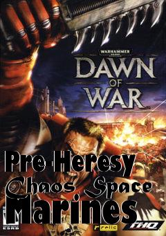 Box art for Pre-Heresy Chaos Space Marines