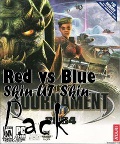 Box art for Red vs Blue Skin UT Skin Pack