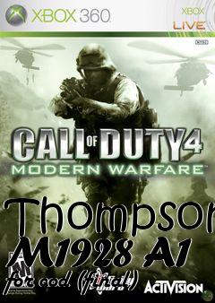 Box art for Thompsom M1928 A1 for cod (final)