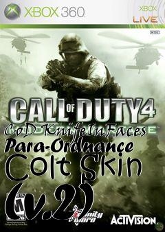 Box art for CoD KnifeInFaces Para-Ordnance Colt Skin (v.2)