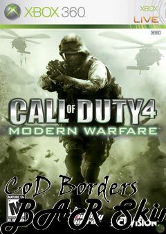 Box art for CoD Borders BAR Skin