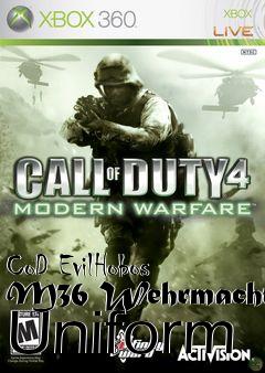 Box art for CoD EvilHobos M36 Wehrmacht Uniform