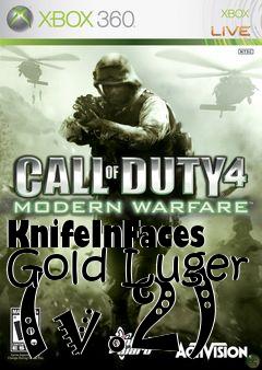 Box art for KnifeInFaces Gold Luger (v.2)