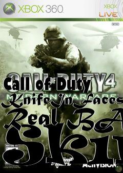Box art for Call of Duty KnifeInFaces Real BAR Skin