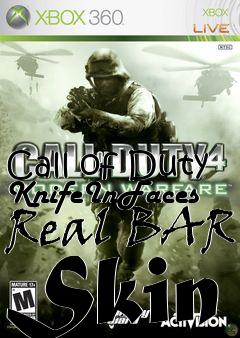 Box art for Call of Duty KnifeInFaces Real BAR Skin