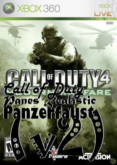 Box art for Call of Duty Panes Realistic Panzerfaust (v2)