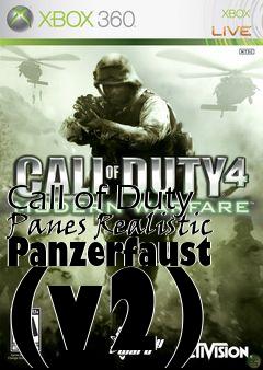 Box art for Call of Duty Panes Realistic Panzerfaust (v2)