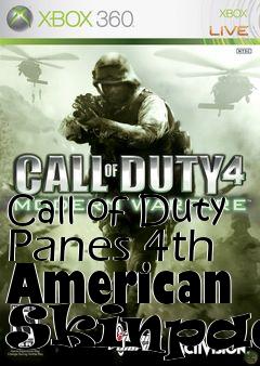 Box art for Call of Duty Panes 4th American Skinpack