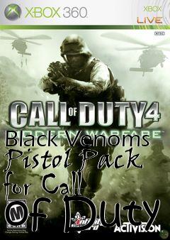 Box art for Black Venoms Pistol Pack for Call of Duty