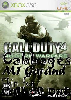 Box art for Cabbages M1 Garand Skin for Call of Duty