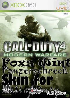 Box art for Foxs Winter Panzerschreck Skin for Call of Duty