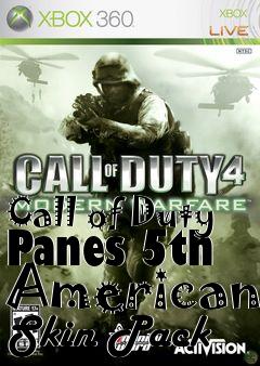 Box art for Call of Duty Panes 5th American Skin Pack