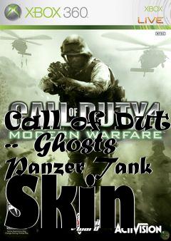 Box art for Call of Duty --  Ghosts Panzer Tank Skin