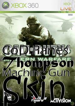 Box art for CoD Panes Thompson Machine Gun Skin