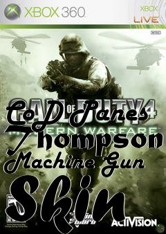 Box art for CoD Panes Thompson Machine Gun Skin