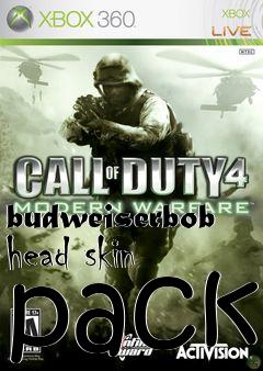 Box art for budweiserbob head skin pack