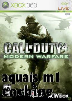 Box art for aquais m1 carbine