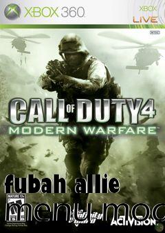 Box art for fubah allie menu mod