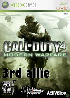 Box art for 3rd allie inf sp