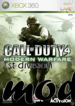 Box art for 1st division mod